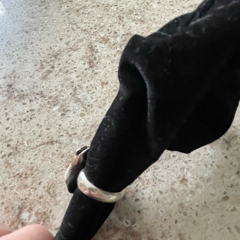 Silpada Solid Sterling Silver Ruffle Ring 7 - image 2